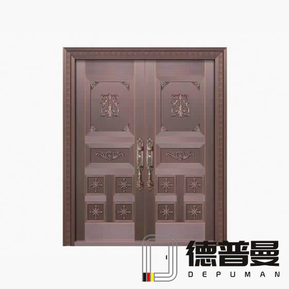 豪華純銅雙開大門
