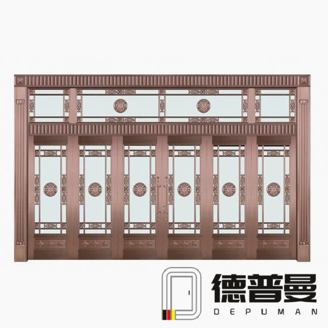 豪華星級酒店純銅大門