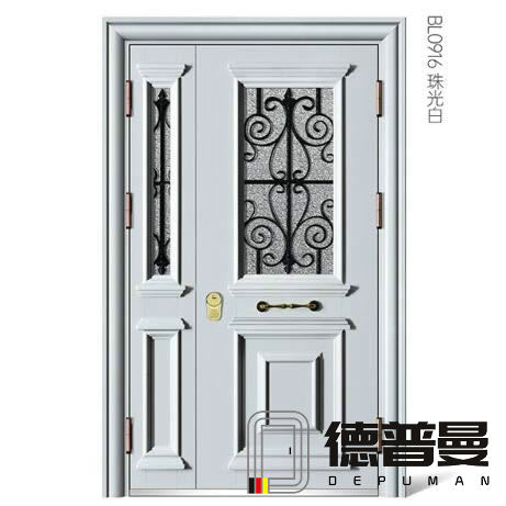 豪華甲級9cm子母門