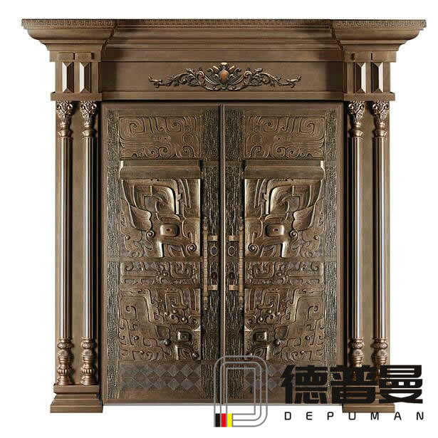 帶門(mén)頭別墅大門(mén)