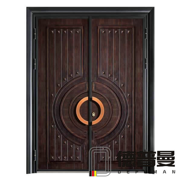 中式別墅高端豪華別墅雙開門