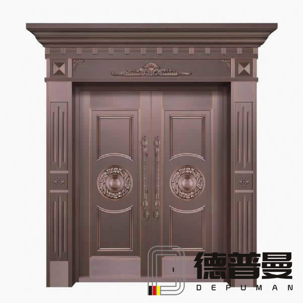 高檔豪宅別墅用門選擇別墅雙開銅門
