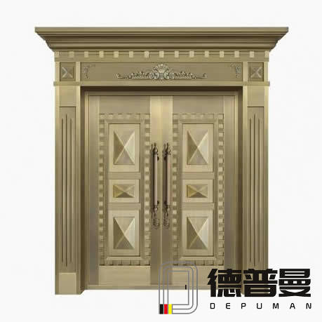 別墅豪宅選用豪華別墅真銅門